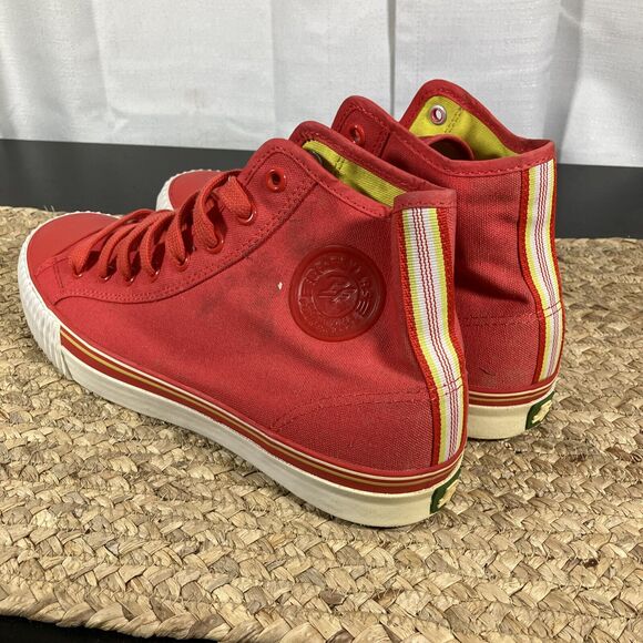PF Flyers Unisex Center Hi Reissue Tomato Athletic Casual Men’s 10 Women 11.5 - Picture 3 of 10
